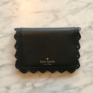 Kate Spade Lace Trim Card Holder Wallet